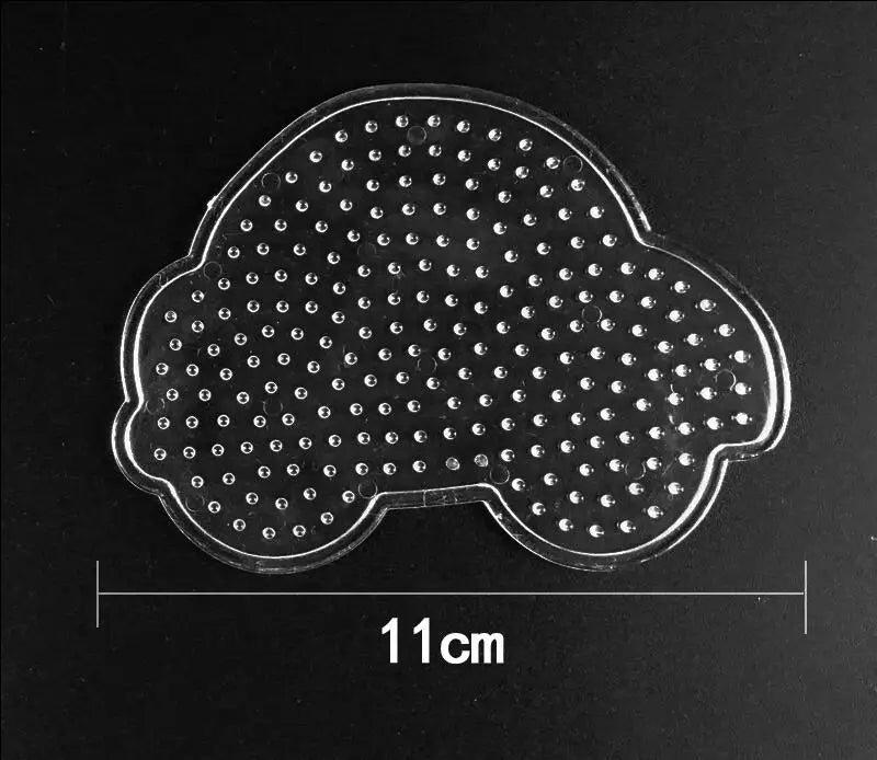 5mm Hama Beads Pegboard template Toy DIY perler tool PUPUKOU Beads Educational Tangram Jigsaw Puzzle Iron beads