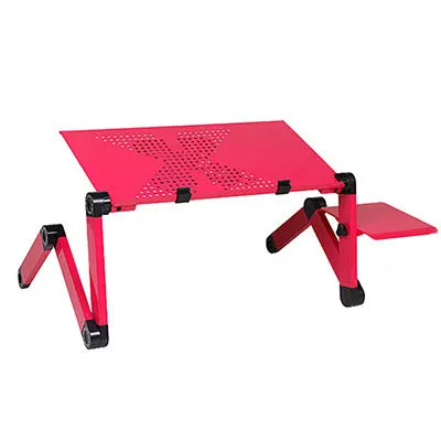 Aluminum Alloy Laptop Table Adjustable Portable Folding Computer Desk Students Dormitory Laptop Table Computer Stand Bed Tray