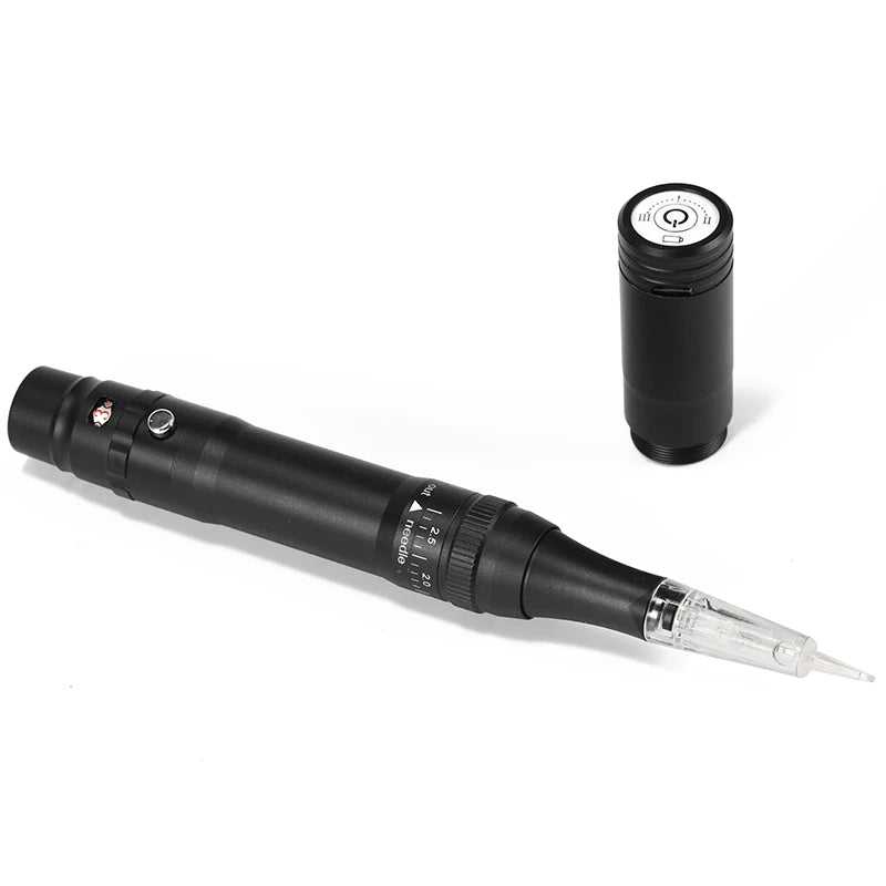 Wireless PMU Machine Permanent Makeup for Eyebrows Miroblading Eyeliner Lip Microshading Professional Rotary Tattoo Pen Gun Kit