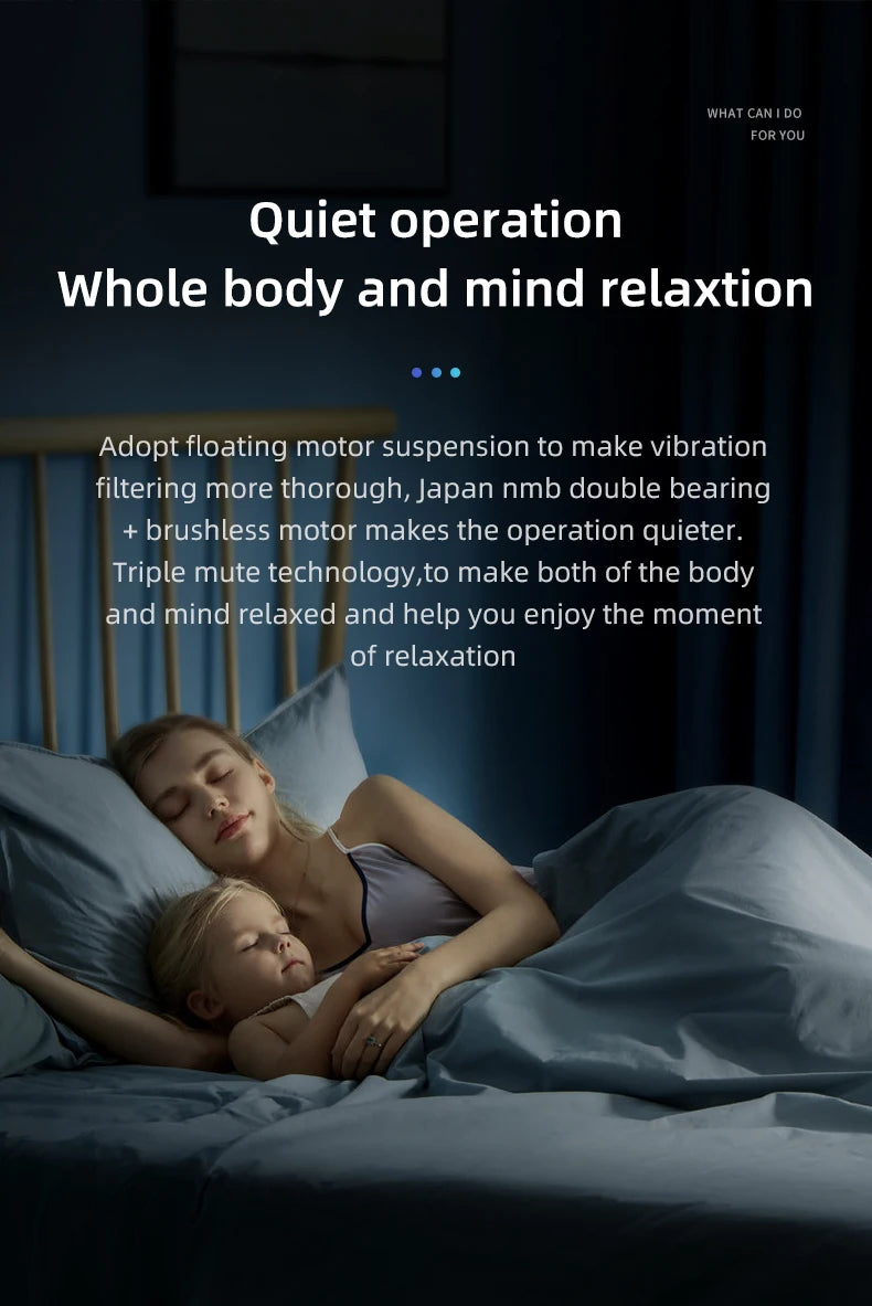 Booster M2-D Massage gun Deep Tissue Percussion Neck Back Body Massager Portable Fascia Gun Muscle Relaxation Electric Massager