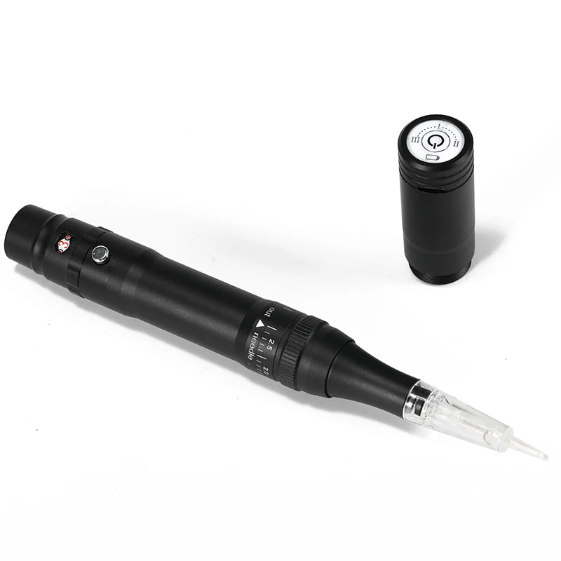 Wireless PMU Machine Permanent Makeup for Eyebrows Miroblading Eyeliner Lip Microshading Professional Rotary Tattoo Pen Gun Kit