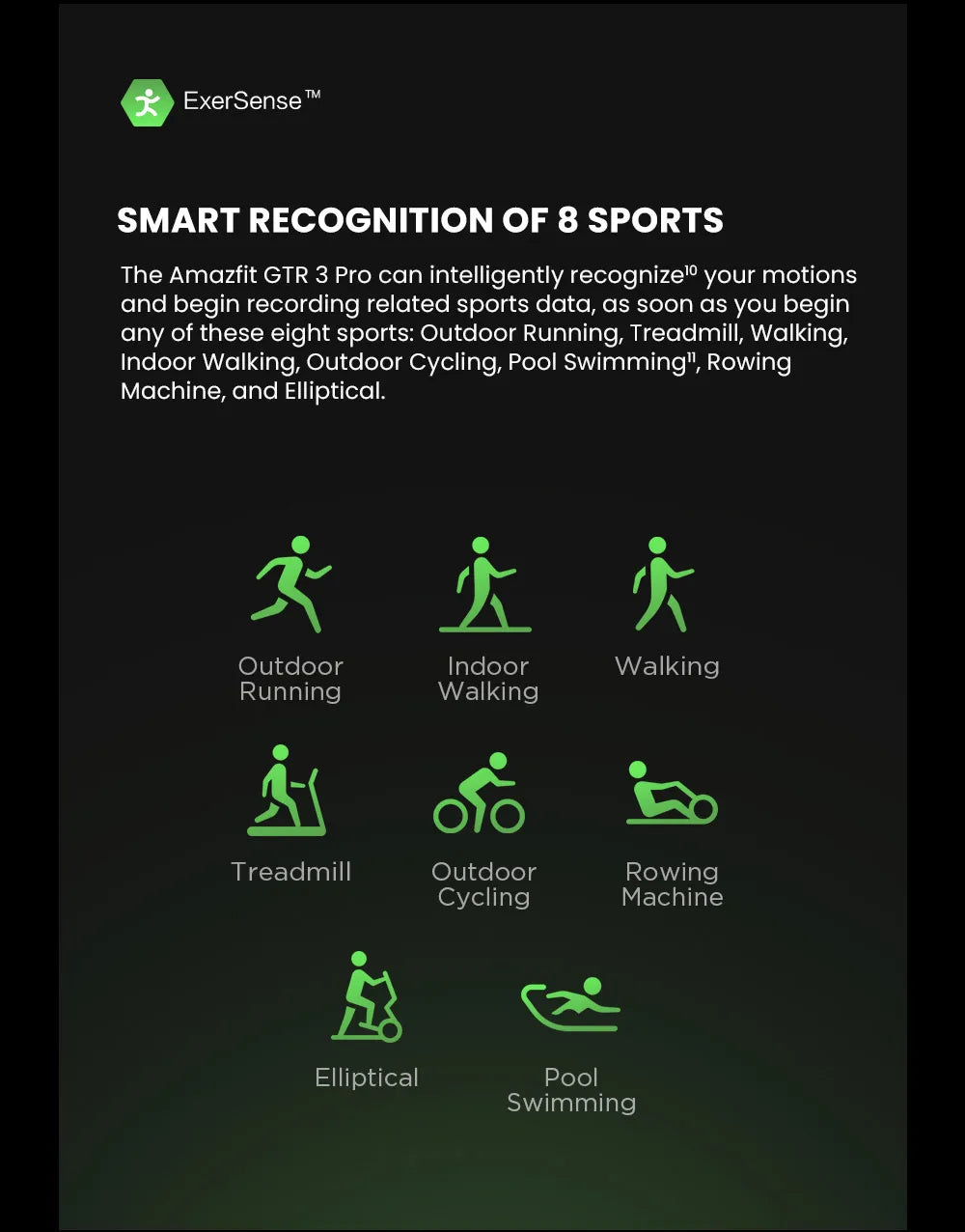 Amazfit GTR 3 Pro GTR3 Pro GTR-3 Pro 46mm Smartwatch AMOLED Display Zepp OS App 12-day Battery Life Watch  150+Sports Modes