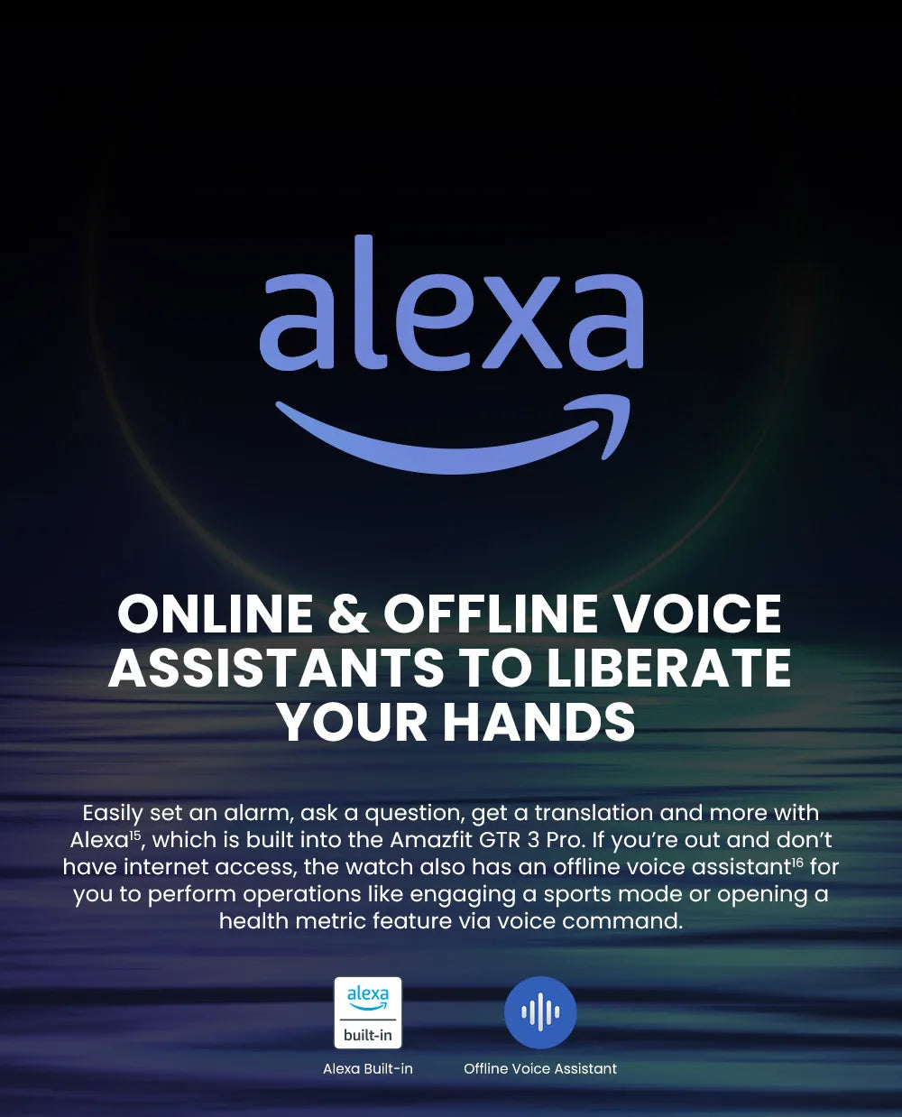 Amazfit GTR 3 Pro GTR3 Pro GTR-3 Pro 46mm Smartwatch AMOLED Display Zepp OS App 12-day Battery Life Watch  150+Sports Modes