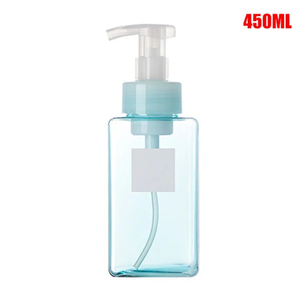 Soap Despenser Portable Foam Pumps Bottle 250/450/650ml Manually Press Soap Foaming Mousses Liquid Dispensers Bathroom Bottling