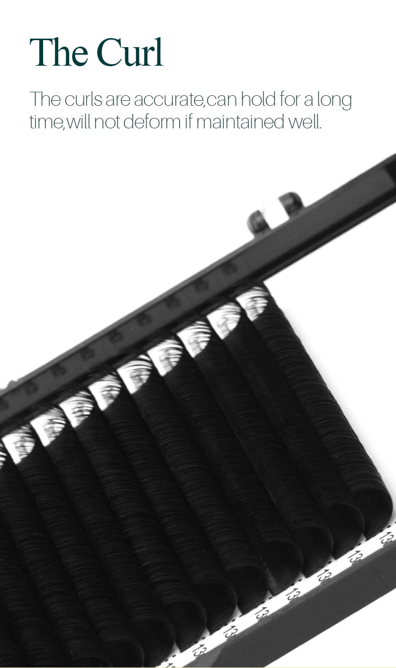 H&L SINCE 1990 20Rows Individual Eyelash Extensions Lashes Maquiagem Cilios for  Soft Natural Faux Mink Eyelashes for