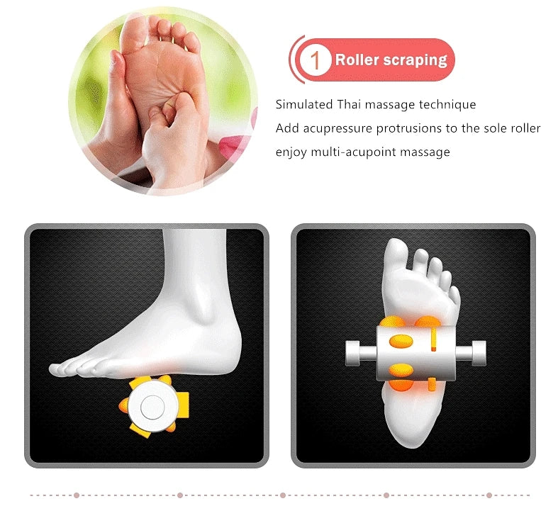 JinKaiRui Electric Vibrating Foot Massager Heating Knee Leg Calf Thigh Massage Device Air Pressure Massage Fatigue Relieve Care