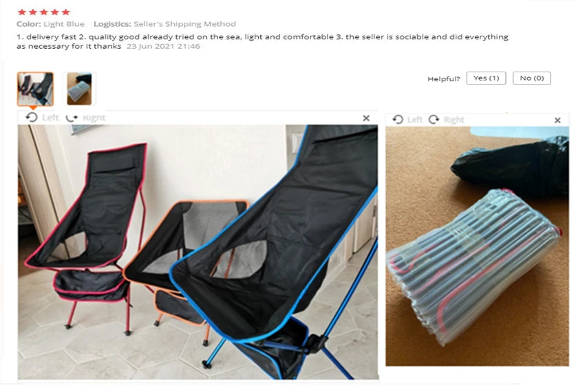 Outdoor Portable Camping Chair Oxford Cloth Folding Lengthen Camping Seat for Fishing BBQ Festival Picnic Beach Ultralight Chair