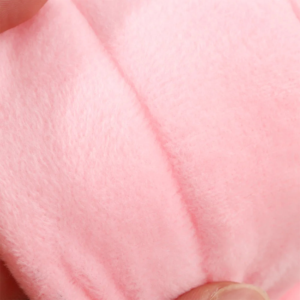 Winter Cute Cartoon Rabbit Squirrel Mini Cage Guinea Pig Nest Small Animal Mice Rat Pet Sleeping Bed Hamster House Warm Soft Mat