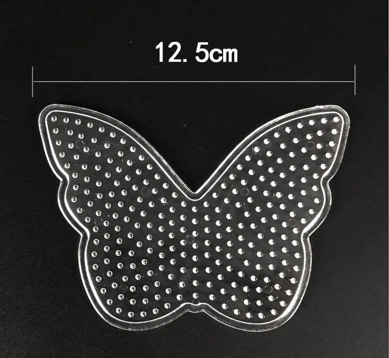 5mm Hama Beads Pegboard template Toy DIY perler tool PUPUKOU Beads Educational Tangram Jigsaw Puzzle Iron beads