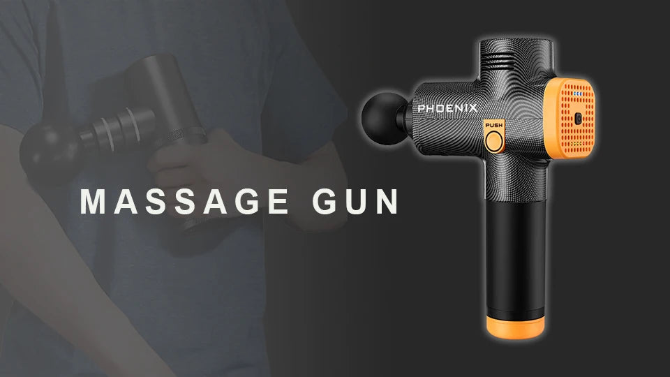 Phoenix A2 Massage Gun Deep Body Massager For Muscle Back Pain Relief Exercising Body and Relaxation Slimming Shaping Massager