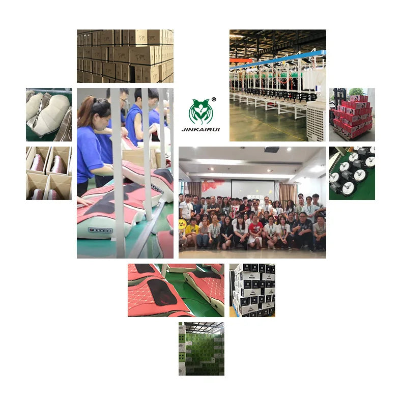 JinKaiRui Electric Vibrating Foot Massager Heating Knee Leg Calf Thigh Massage Device Air Pressure Massage Fatigue Relieve Care