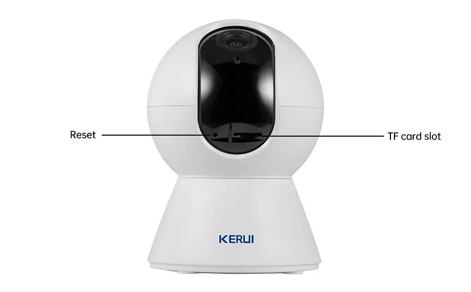 KERUI Mini Indoor Wireless 5MP Tuya Smart WiFi IP Camera Home Security CCTV Surveillance Camera With Auto Tracking Onvif