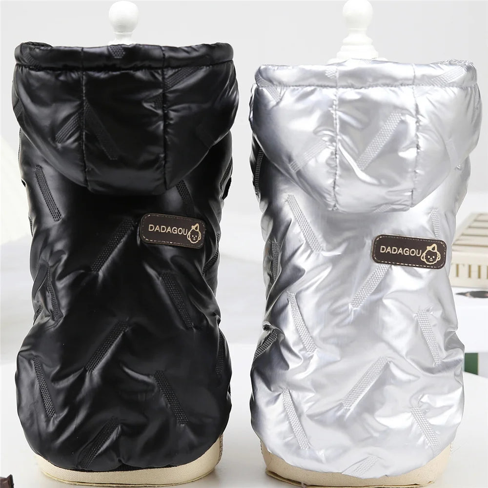 Dog Thicken Coat Overalls Winter Warm Dog Clothes For Small Dogs Puppy Chihuahua Jacket Poodle Costumes Pet Coats Yorkie Apparel