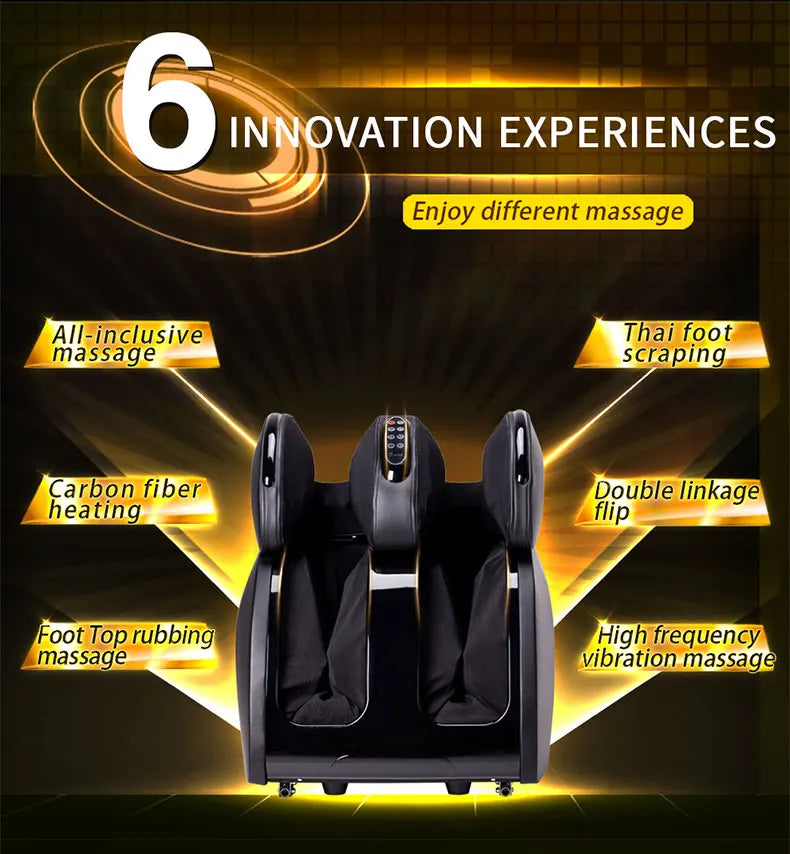 JinKaiRui Electric Vibrating Foot Massager Heating Knee Leg Calf Thigh Massage Device Air Pressure Massage Fatigue Relieve Care