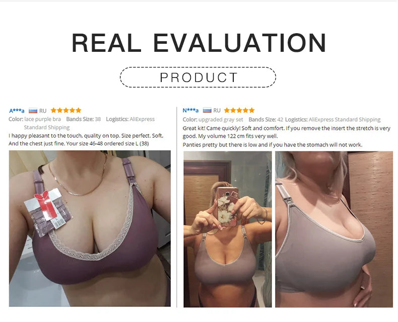 YATEMAO Breastfeeding Bra Pregnancy Clothes Maternity Nursing Bra Feeding Bra for Soutien Gorge Allaitement Pregnant Women