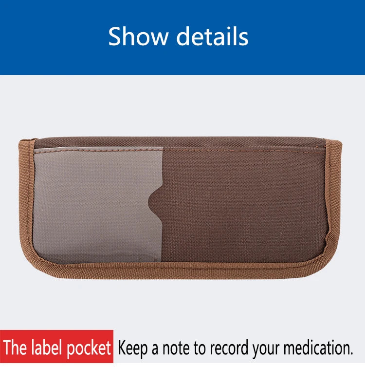 MegaWalke Insulin Cooler Bag Portable Insulated Diabetic Insulin Travel Case Cooler Box Bolsa Termica  Aluminum Foil ice bag