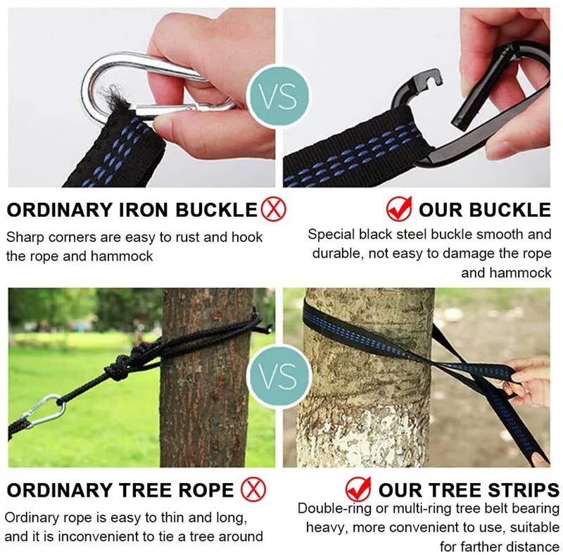 Camping Hammock with Mosquito Net and Rain Fly Tarp,hammock chair swing chair outdoor for Backpacking, Survival,Travel