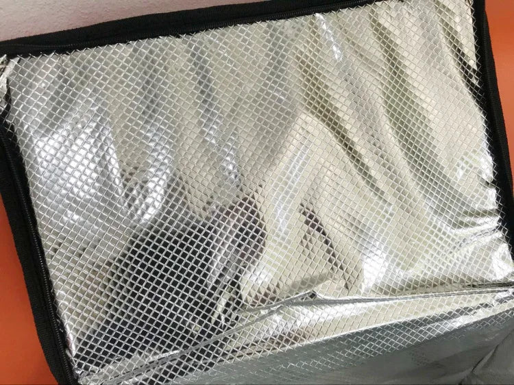 50L Extra Large Cooler Bag Car Ice Pack Insulated Thermal Lunch Pizza Bag Fresh Food Delivery Container Refrigerator Bag