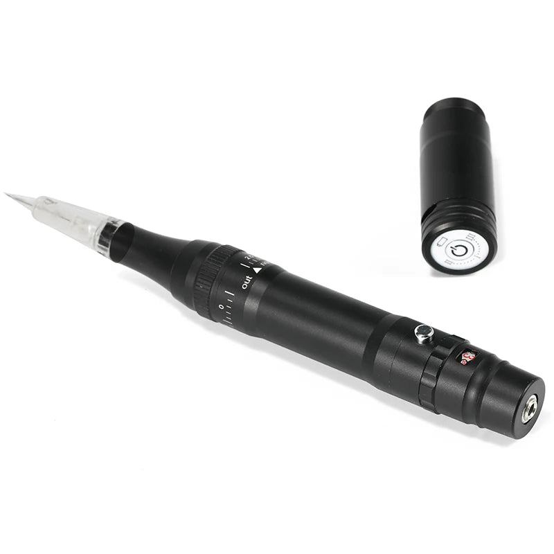 Wireless PMU Machine Permanent Makeup for Eyebrows Miroblading Eyeliner Lip Microshading Professional Rotary Tattoo Pen Gun Kit