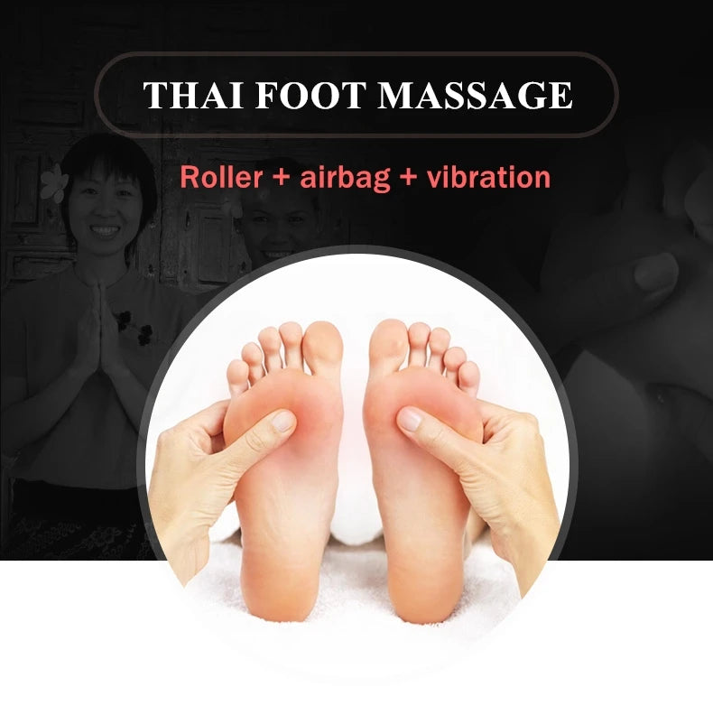 JinKaiRui Electric Vibrating Foot Massager Heating Knee Leg Calf Thigh Massage Device Air Pressure Massage Fatigue Relieve Care