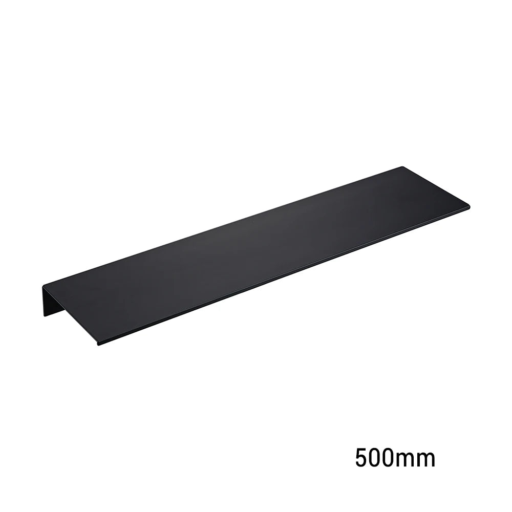 Black White Aluminum Alloy Wall-Mounted Kitchen Shower Room Bedroom Device Bathroom Accessories Organizer Shelf