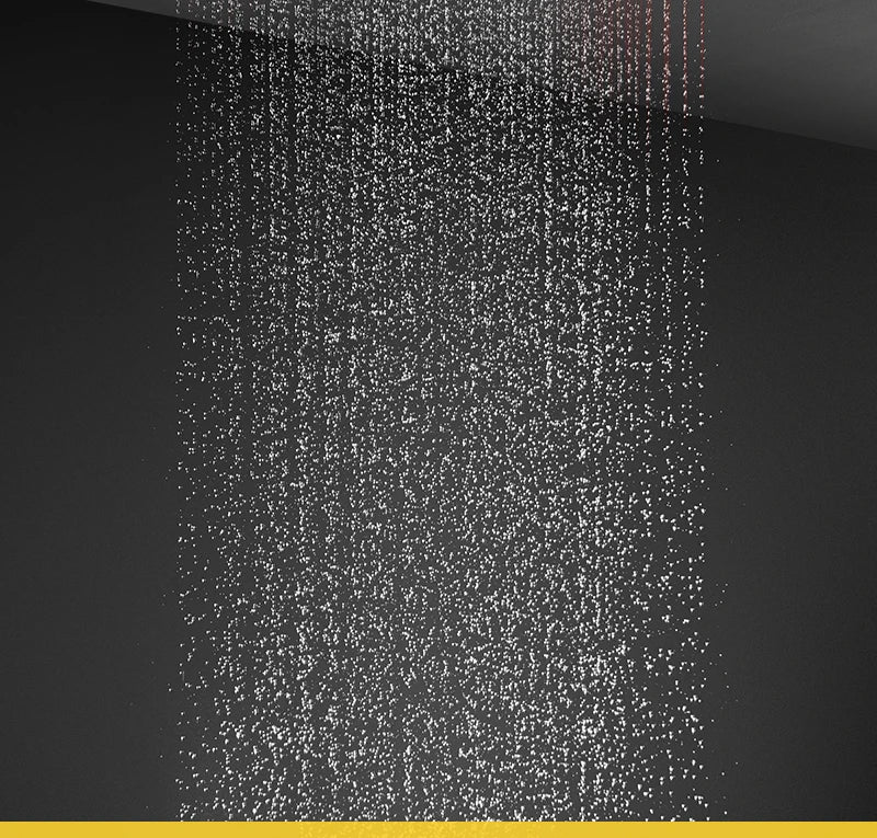 Bathroom Ceiling Concealed 700x380mm Shower Head Panel Set Constant Temperature Valve Mixer Handheld Shower