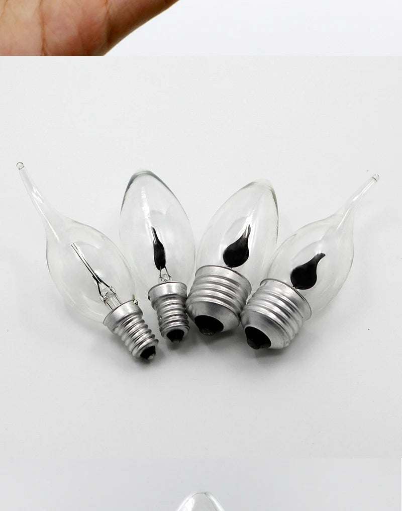 Vintage Edison E14 E27 Led Bulb Candle Light Flame Effect Bulb 3W AC220V Home For Decor Lighting Ampoule Candle Bulb