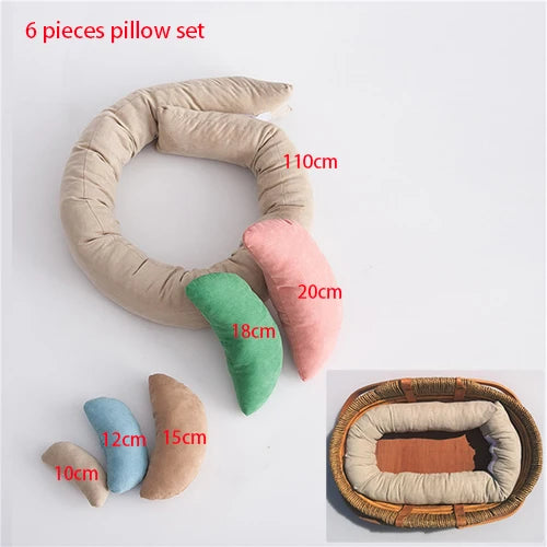 Newborn Photography Props Pillows Basket Filler Photo Shooting Accessories Studio Posing Aid For Baby 29 Models Fotografia Gifts