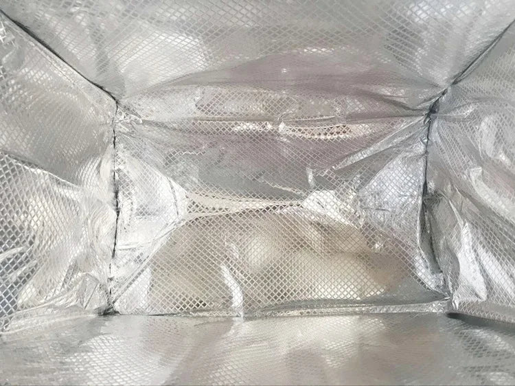 50L Extra Large Cooler Bag Car Ice Pack Insulated Thermal Lunch Pizza Bag Fresh Food Delivery Container Refrigerator Bag