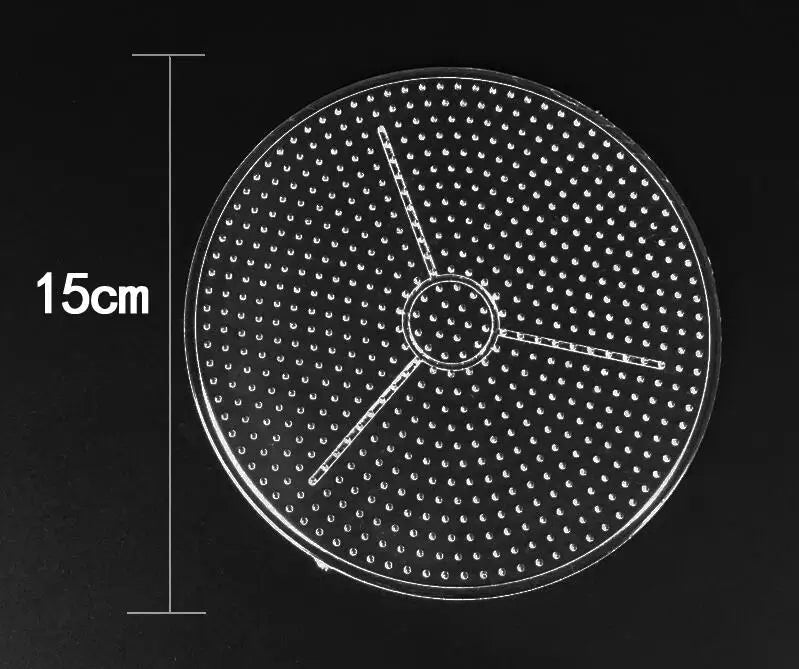 5mm Hama Beads Pegboard template Toy DIY perler tool PUPUKOU Beads Educational Tangram Jigsaw Puzzle Iron beads