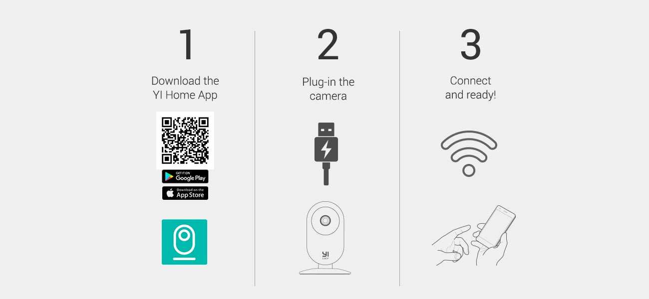 YI 2pcs Pro Camera Kit 2K 3MP, AI-Based Smart Home 2.4G Baby Cam Pet Video Record Surveillance Enhanced Night Vision