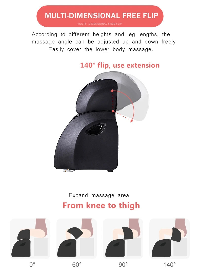 JinKaiRui Electric Vibrating Foot Massager Heating Knee Leg Calf Thigh Massage Device Air Pressure Massage Fatigue Relieve Care