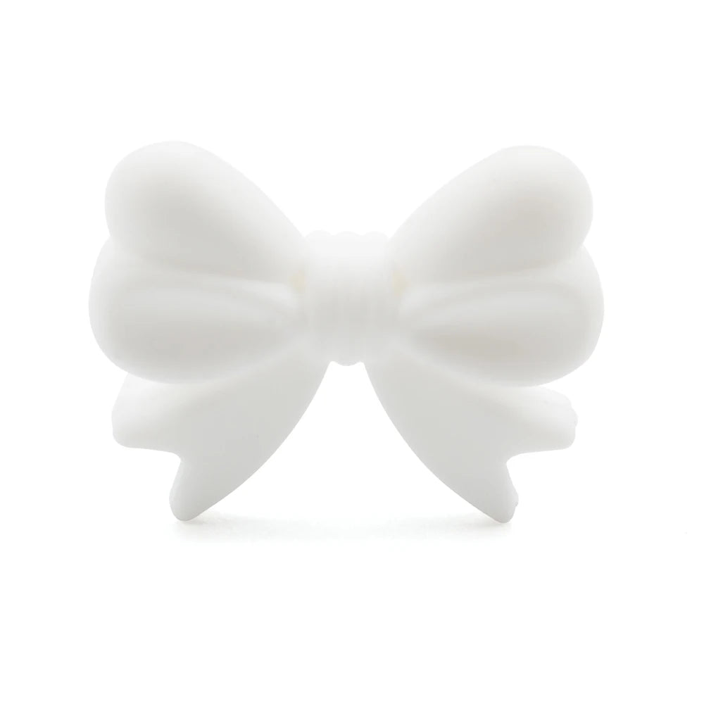 LOFCA 10pcs/lot Silicone Crown Beads BPA Free Silicon Teething Beads Baby Chew Teething Necklace DIY Pacifier Clips Accessory