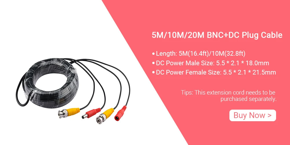 1.7MM Fish Eye Panoramic AHD Camera 5MP 1080P Optioanl High Resolution IR Nightvision IR Nightvision Home Surveillance Camera