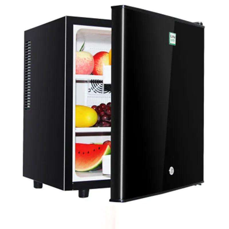 40L small refrigerator Single door Mask tea preservation cabinet Freezer with transparent glass doors