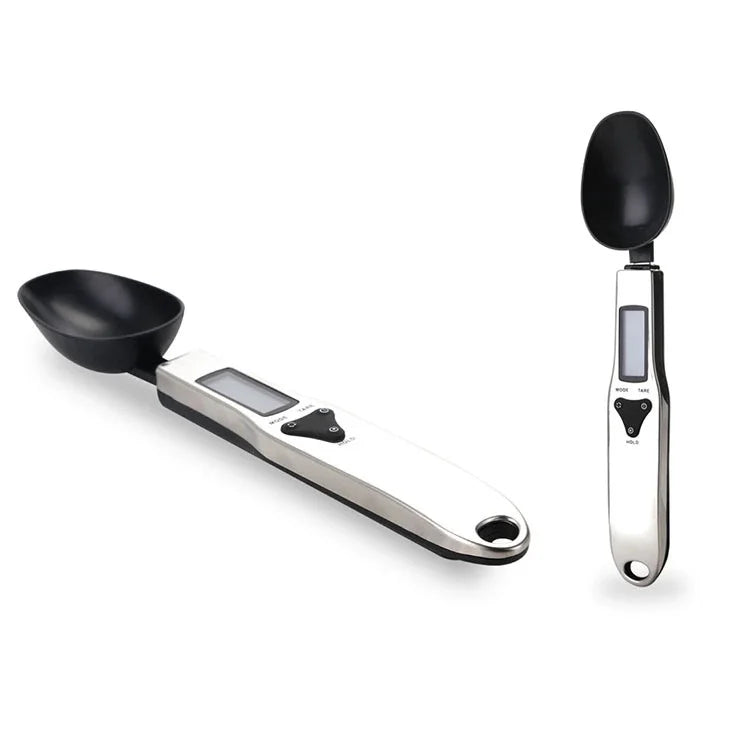 stainless steel LCD Digital Scale Measuring Spoon Gram Electronic Spoon Weight Volumn for Food powder cooking baking drop