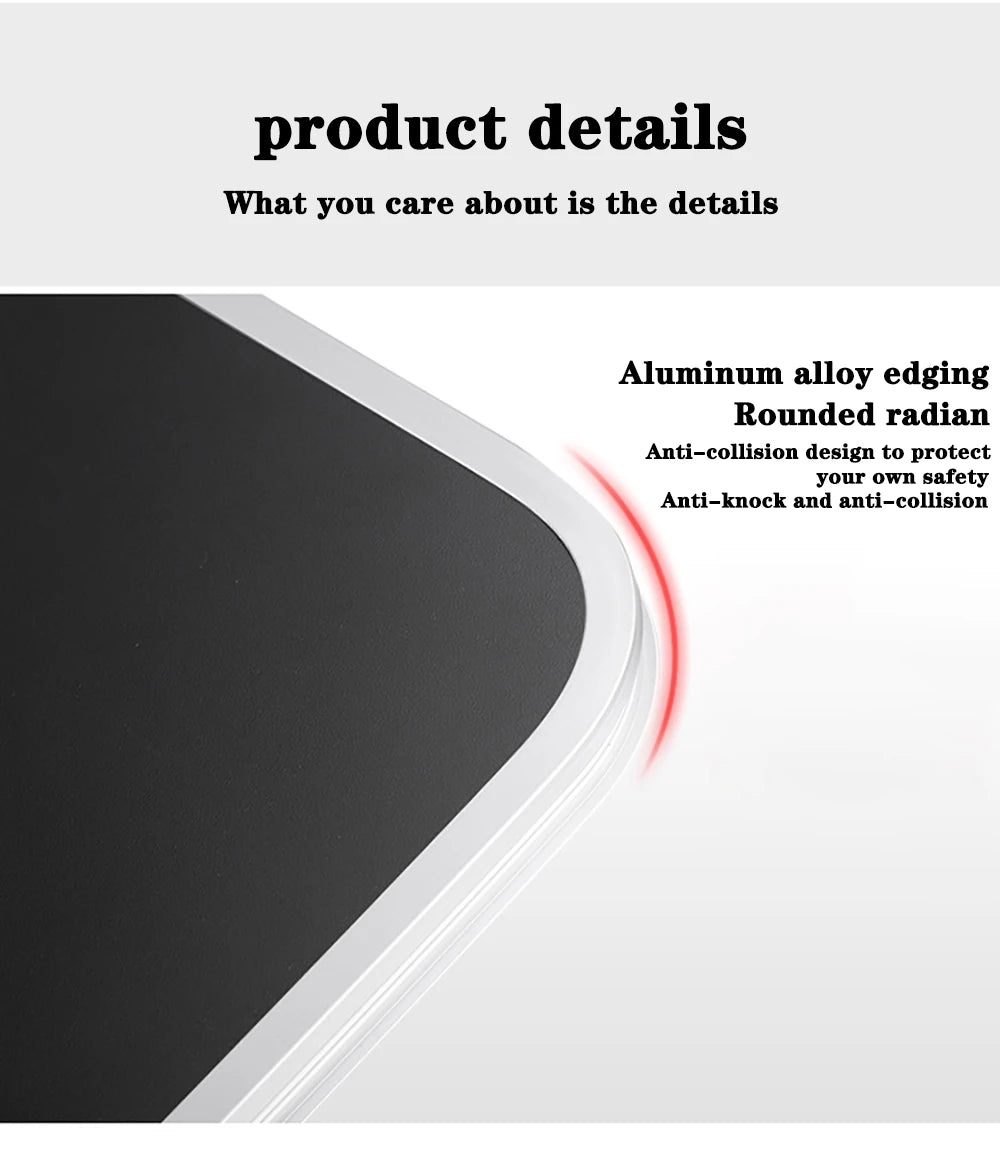 Adjustable Laptop Desk Stand Portable Aluminum Ergonomic Lapdesk For TV Bed Sofa PC Notebook Table Desk Stand With Mouse Pad