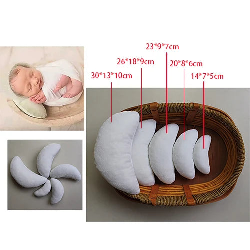 Newborn Photography Props Pillows Basket Filler Photo Shooting Accessories Studio Posing Aid For Baby 29 Models Fotografia Gifts
