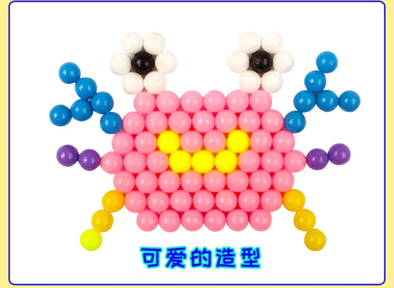 36 colors 5mm Set Refill Beads Puzzle Crystal DIY Water Spray magic Beads Set Ball Games 3D Handmade Magic Toys For Children