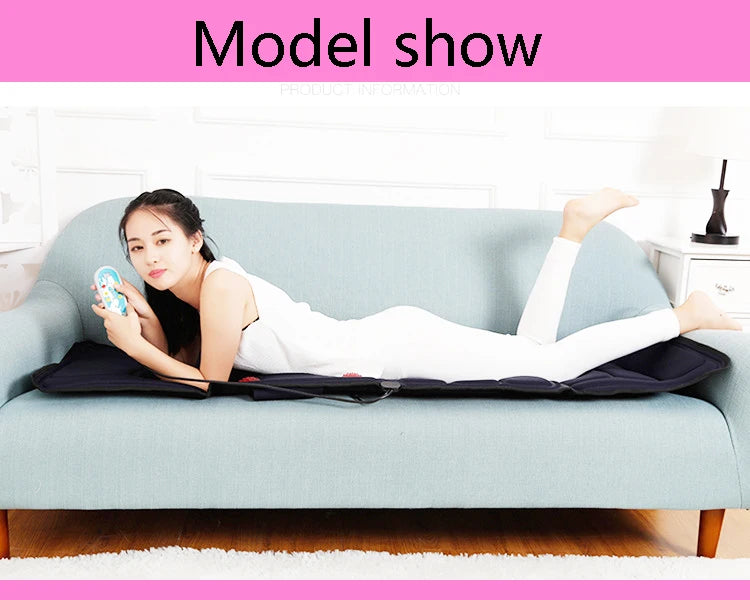 Body Massager Far Infrared Massage Pads Fatigue Vibration Mattress Cushion Health Care Equipment Body Massager