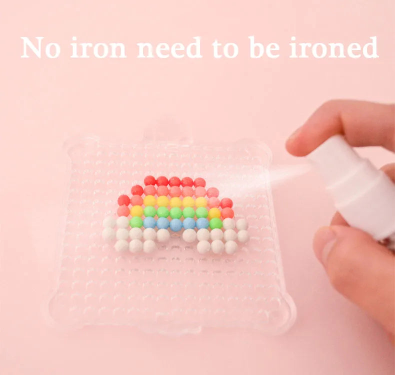 36 colors 5mm Set Refill Beads Puzzle Crystal DIY Water Spray magic Beads Set Ball Games 3D Handmade Magic Toys For Children