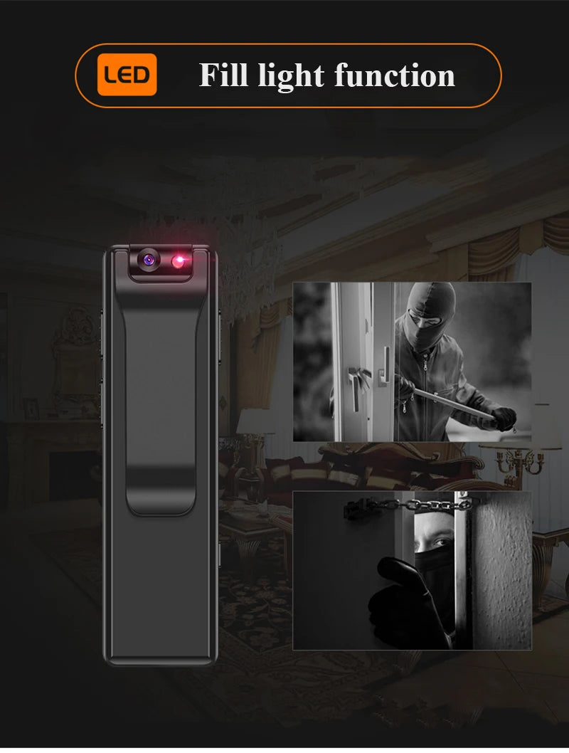 Vandlion Magnetic Digital Mini Camera HD Flashlight Micro Cam Webcam Motion Detection Snapshot Loop Recording Camcorders