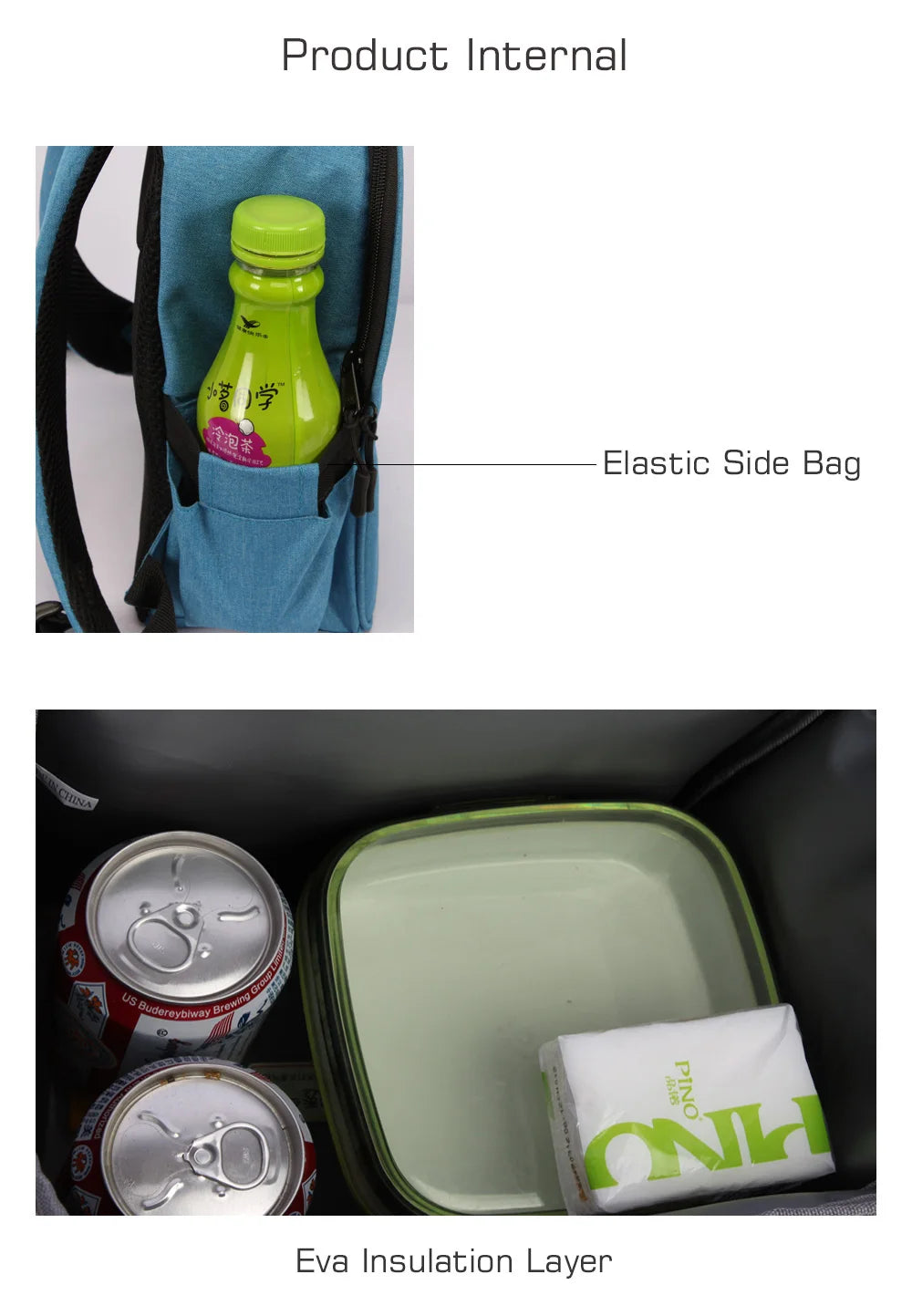 DENUONISS Small Thermal Cooler Backpack Mini Soft Toddler Backpack Cooler  Waterproof backpack cooler thermal insulated Bag