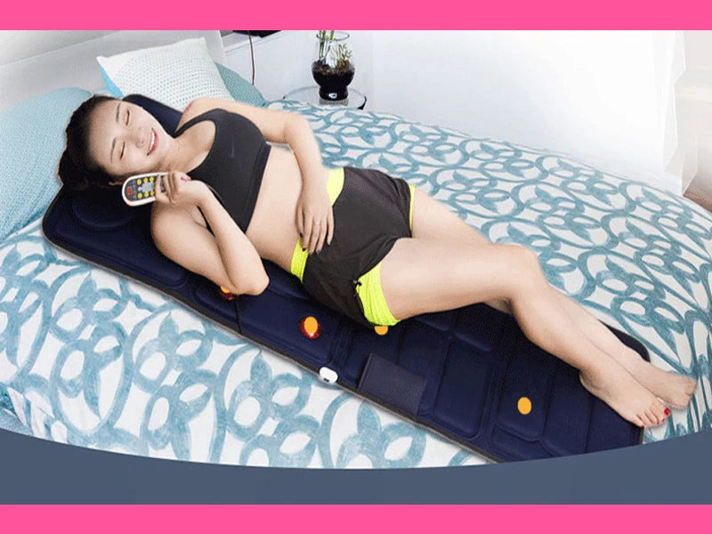 Body Massager Far Infrared Massage Pads Fatigue Vibration Mattress Cushion Health Care Equipment Body Massager