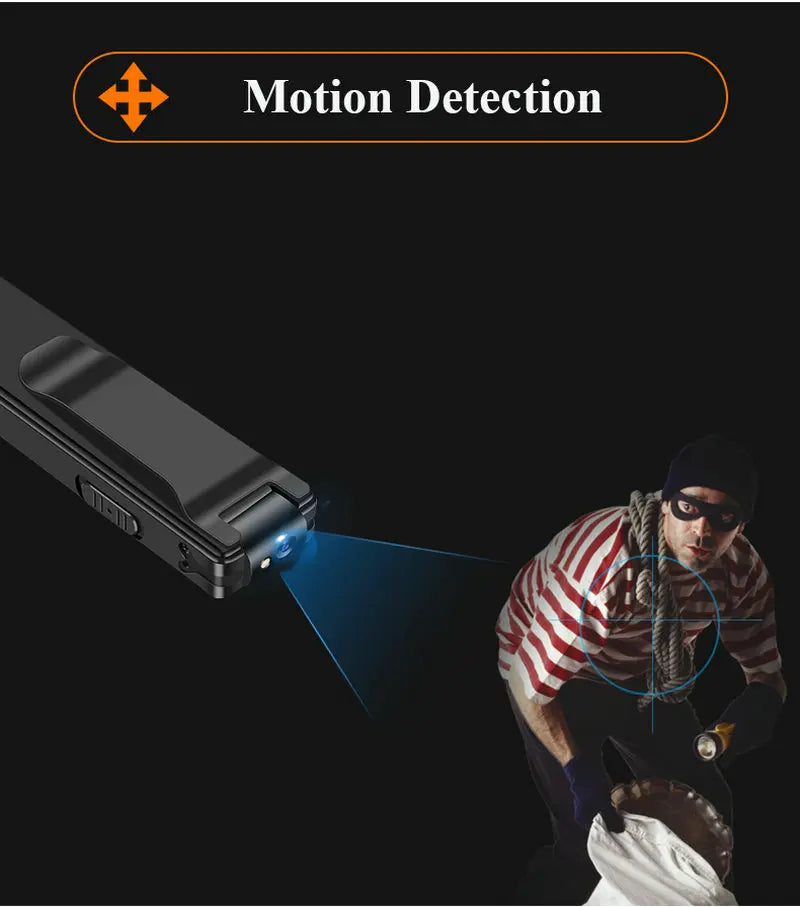 Vandlion Magnetic Digital Mini Camera HD Flashlight Micro Cam Webcam Motion Detection Snapshot Loop Recording Camcorders