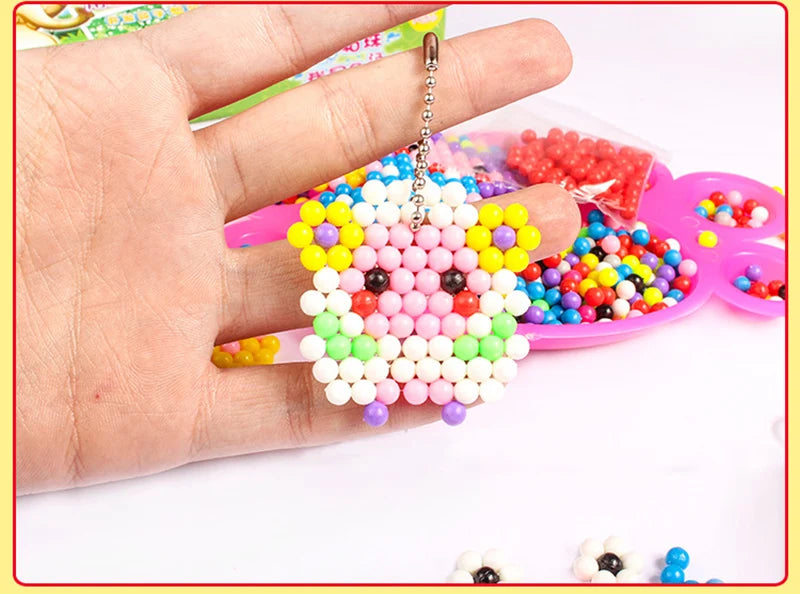 36 colors 5mm Set Refill Beads Puzzle Crystal DIY Water Spray magic Beads Set Ball Games 3D Handmade Magic Toys For Children