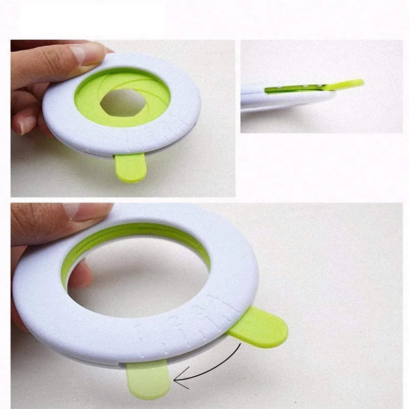 Spaghetti Pasta Limiter Noodle Measurer Pasta Measuring Tools 4 Scales Circular Portions Controller Tool Adjustable