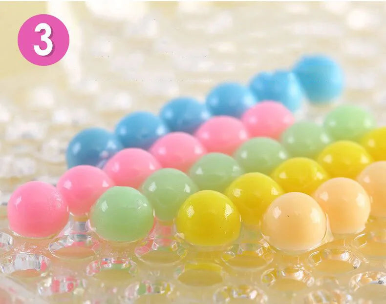 36 colors 5mm Set Refill Beads Puzzle Crystal DIY Water Spray magic Beads Set Ball Games 3D Handmade Magic Toys For Children