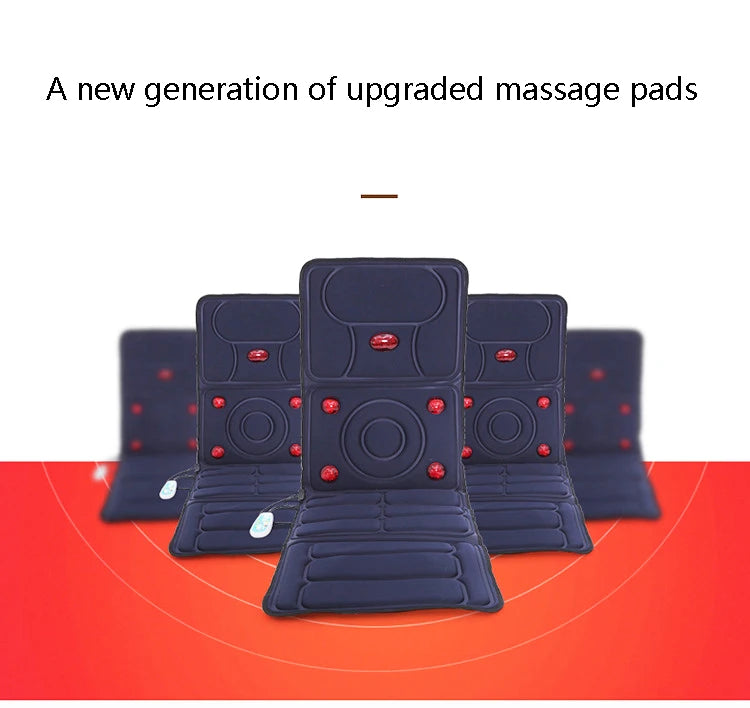 Body Massager Far Infrared Massage Pads Fatigue Vibration Mattress Cushion Health Care Equipment Body Massager