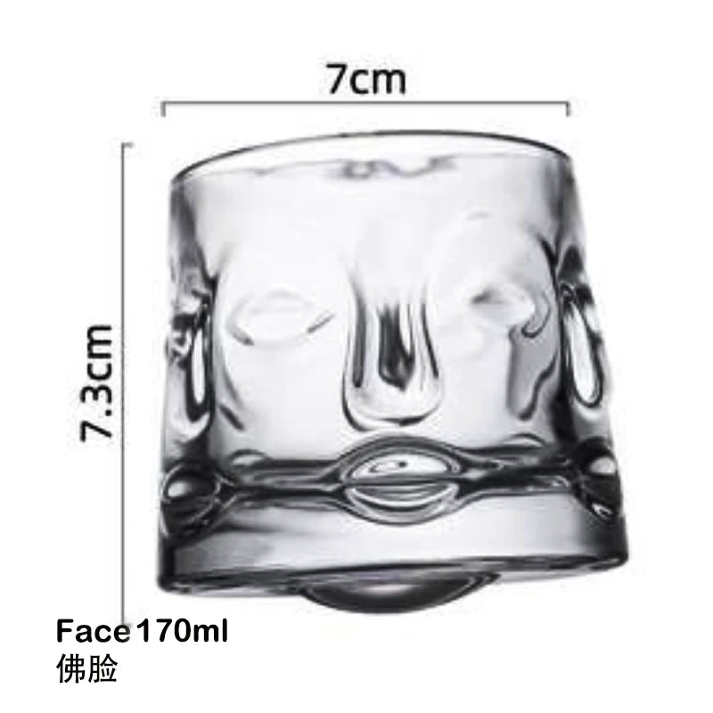 Whiskey Glass, Old Fashioned Rocks Glasses Tumblers, Glassware for Cocktail Scotch, Bourbon, Gin, Voldka, Brandy